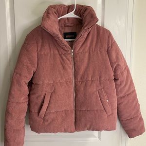 Ambiance Pink Puffer Jacket Size Medium